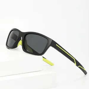 Sports Polarized Sunglasses For Men Women UV400 Protection PC Frame TAC Lens Outdoor Cycling Driving Square Trendy Sun Glasses
