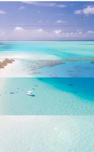 Detailed lens comparison showing anti-glare effect and clear view of beach landscape