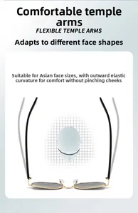 Detailed view of flexible temple arms on polygon sunglasses showing comfort fit and elasticity