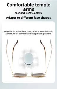 Detail showing flexible hinges and elastic temples of sunglasses for adaptive fit