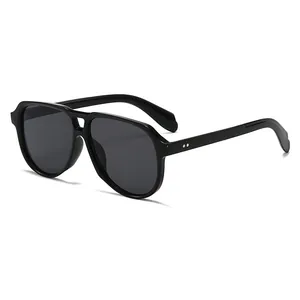 Classic Aviator Polarized Sunglasses Polarized PC Frame AC Lens UV400 Double Bridge Driving Outdoor Fashion Eyewear For Men Women Daily Glasses