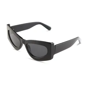 Classic 2024 retro black aviator sunglasses for men and women with UV protection