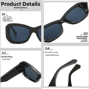 Detailed views of reinforced hinges, comfortable nose pads, and curved bamboo temples