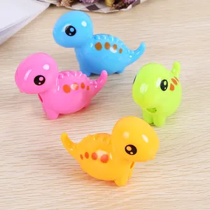 Cartoon Dinosaur Manual Pencil Sharpener Single Hole Plastic Pencil Cutter Stationery For School Student Kids Gift