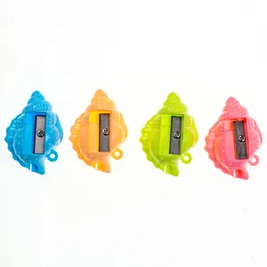 Creative Shell Shape Manual Pencil Sharpener Portable Plastic Mini Pencil Cutter For Kids Students Office School Stationery