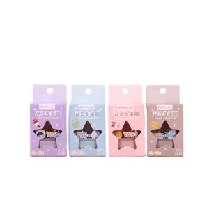 Dual-hole pencil sharpener set in colorful gift boxes for kids school supplies