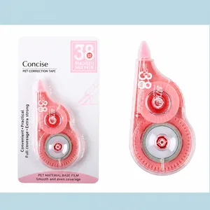 Detailansicht des rosa 38m Korrekturbands mit hoher Kapazität und PET-Kern-Mechanismus