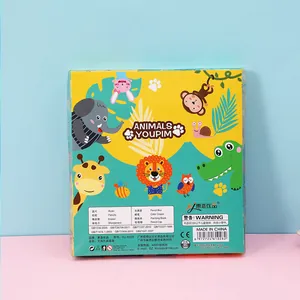 Detailed back view of HJ-9928 stationery gift set packaging with contents list and info