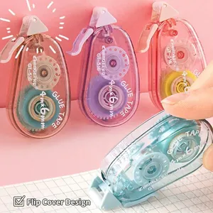 Nachfüllbare Doppelseitige Klebebandrolle Scrapbooking Kleberoller Für Schule Büro DIY Bastelprojekte Tragbarer Klebebandspender