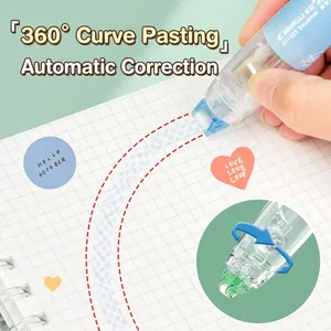 Detalle de cinta adhesiva de puntos rotatoria de 360 grados para álbumes de recortes y papel