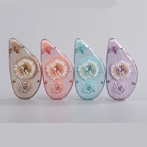 Ergonomic 8m point glue tape set in pastel colors for office and school DIY crafts
