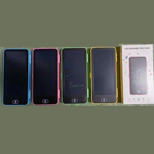 Ensemble détaillé de trousses LCD colorées avec protection oculaire pour l'écriture