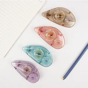 Double Sided Dot Glue Tape Roller For Scrapbooking DIY Craft Student School Office Stationery Supplies Transparent Adhesive Glue Tape