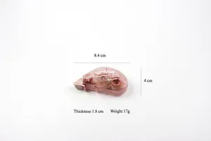 Ruban adhésif double-face rose 6M avec dimensions détaillées pour scrapbooking