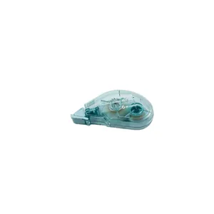 Rouleau de colle pointillé double face bleu 6m pour bureau et travaux manuels