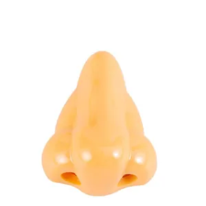 Temperamatite creativo a forma di naso per bambini in plastica color carne lucida