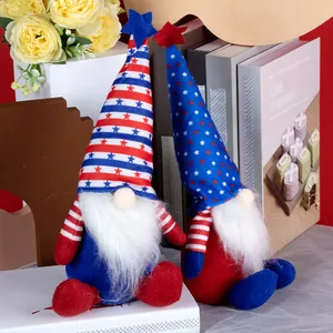 Πατριωτικοί νάνοι για την Ημέρα Ανεξαρτησίας των ΗΠΑ για διακόσμηση σπιτιού