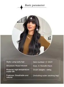 Detail of breathable rose net structure and high temperature matte silk wig material