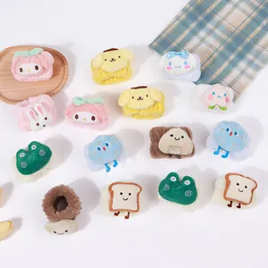 Cartoon Plüsch Gesichtswaschen Armband Saugfähig Weich Korallenvlies Ärmelschutz Feuchtigkeitsbeständig Handwäsche Handgelenkriemen Für Damen