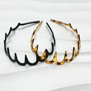 Antislip Golftanden Haarband Unisex Kunststof Hars Hoofdband Voor Gezicht Wassen Sport Styling Haaraccessoires