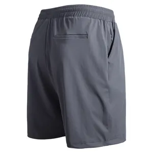 Short de Sport Décontracté pour Hommes Tissu Nylon Haute Élasticité Respirant Séchage Rapide Taille Élastique pour Fitness Course