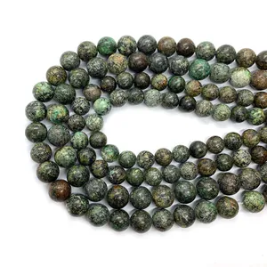 Natuurlijke 4mm-12mm Afrikaanse Pijnboom ronde stenen kralen voor DIY sieraden maken