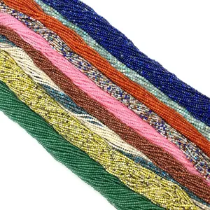 Facettierte 2-4mm Natursteinperlen in verschiedenen Farben für DIY-Schmuckherstellung