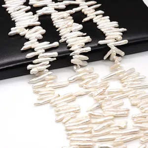 Perles d'eau douce baroques irrégulières pour la création de bijoux DIY