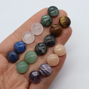 Set di perle in pietre naturali avventurina e ametista per la creazione di gioielli