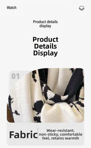 Macro detail of high-quality knit texture showing warmth and anti-pilling fabric features
