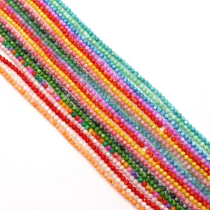 Gekleurde natuurlijke zoetwaterschelp kralen voor DIY sieraden maken 2mm-4mm