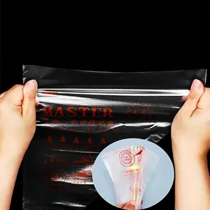 Extra thick disposable pastry bags for cake decorating with high tear resistance