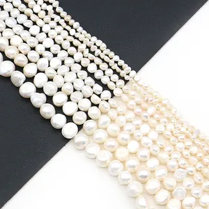 Natural Freshwater Pearl Loose Beads Irregular Rice Baroque Shape Multicolored High Luster DIY Jewelry Making Accessories