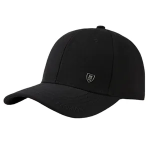 Casquette de baseball noire classique pour hommes avec écusson M 1991 et broderie fashion