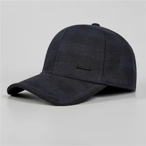 Casquette de baseball hiver pour hommes avec protège-oreilles et logo Donatello