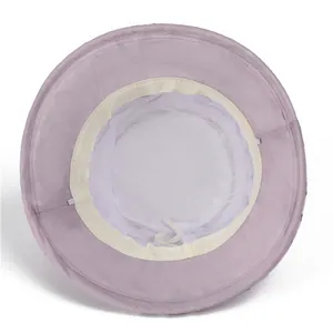 Sombrero de sol transpirable para mujer con forro de malla y cordón ajustable fino