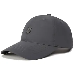 Men's Quick Dry Baseball Cap Summer Outdoor Sports Fishing Sun Hat Breathable Lightweight Adjustable Nylon Sun Visor Bone Hat
