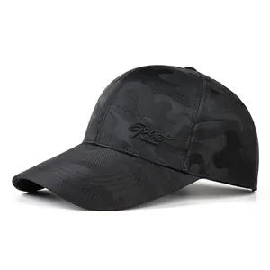 Herren Camouflage Baseballkappe Sport Stickerei Outdoor Sonnenschutz Atmungsaktiv Verstellbar Trucker Hut Zum Angeln Wandern