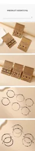 Détail de bracelets code Morse avec cartes Love You Mom pour cadeau de fête des mères