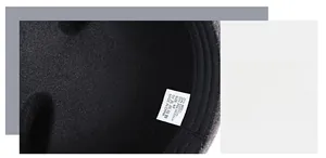 Detail view of equestrian cap lining with care label showing wool blend material and size 57