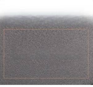 Close-up of grey wool felt fabric texture showing premium fibers and warm material detail