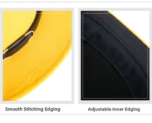 Detail of smooth stitching edge and internal adjustable sweatband on wool fedora hat