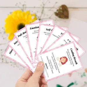 24er-Pack Körpertherapiekarten für kühlenden Atem und somatische Heilung bei Emotionen