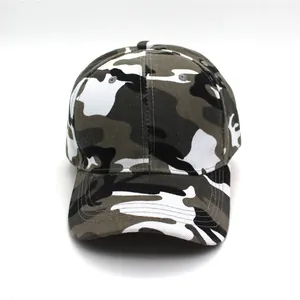 Klassische Camouflage-Baseballkappe mit Sechs-Panel-Design für Outdoor-Sonnenschutz