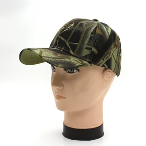 Klassische Outdoor Camouflage Baseballkappe mit verstellbarem Riemen und gebogenem Schirm