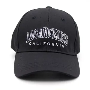 Los Angeles California Buchstabenstickerei Baseballkappe Baumwolle Verstellbar Sonnenschutz Hut Für Damen Herren Casual Outdoor Sport Kopfbedeckung