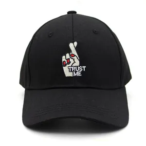 Casquette de Baseball avec Broderie Lettres Trust Me Unisexe en Coton Chapeau Extérieur Réglable Sport Décontracté