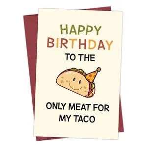 Funny Birthday Greeting Card With Envelope Humorous Sarcastic Card For Friends Colleague Fun Gift Cardstock Cards Stationery