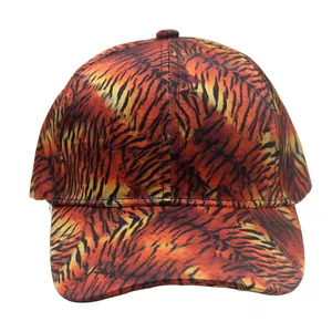 Mode Tierdruck Baseballkappe Für Damen Herren Baumwolle Tiger Schlange Leopard Muster Gebogene Krempe Sonnenschutz Outdoor Sport Hut