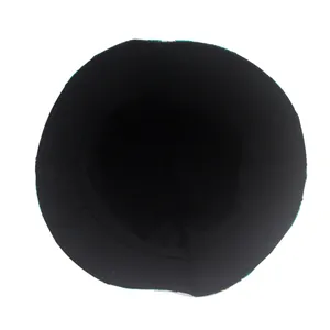 Vista interna del cappello da pescatore nero con stampa di dinosauro e tesa cucita